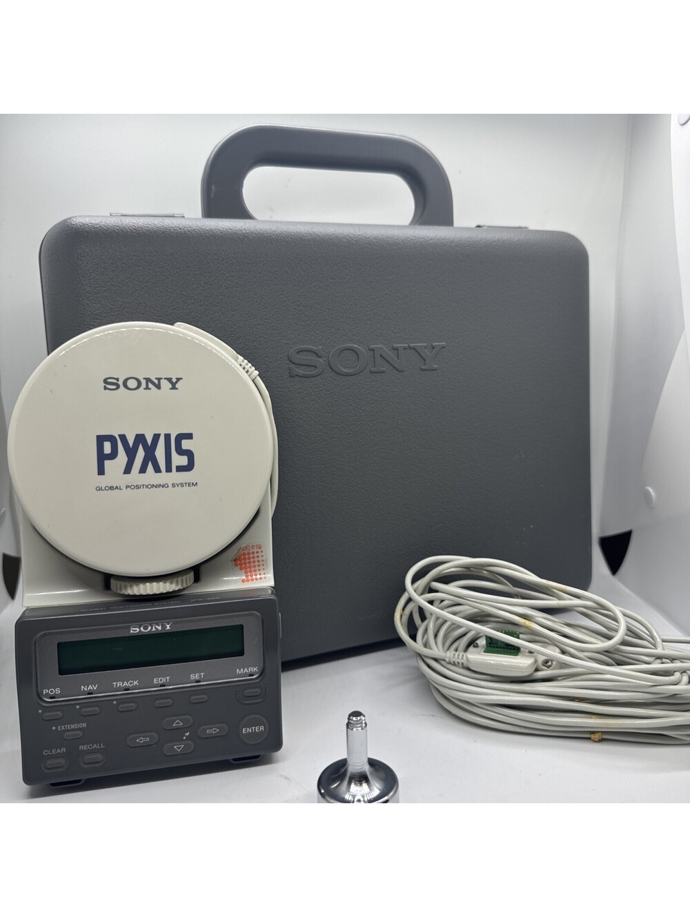 Sony Pyxis GPS Ips-360 System Land/air/sea Handheld 90's Good Condition UNTESTED